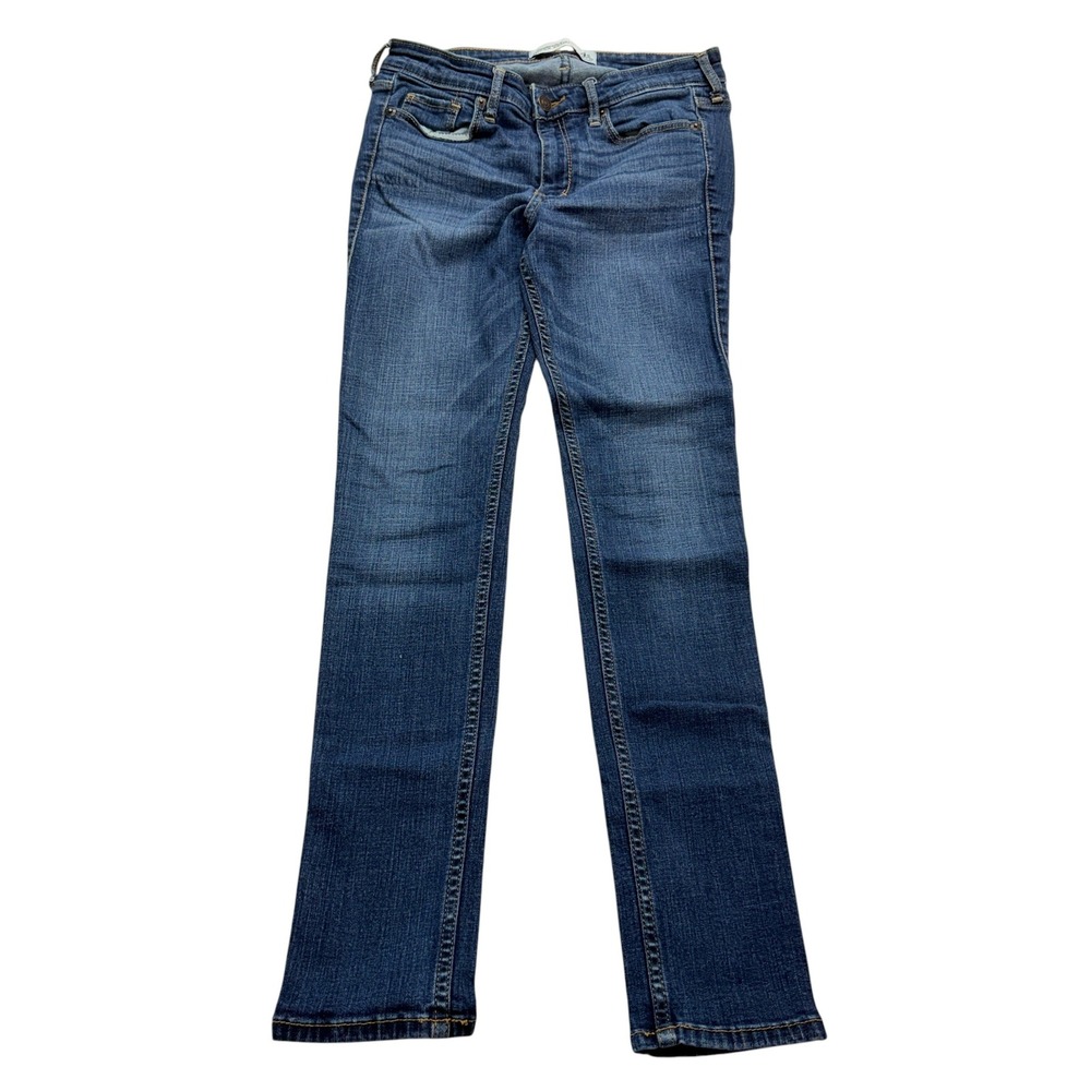 Abercrombie & Fitch Women's Super Skinny Jeans Size 4s W27 L29 Medium Wash Blue